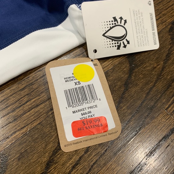 Brand new with tags Reebok Skinny Capri Women’s xs - Picture 4 of 11